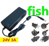 24V 3A power supply AC 100-240V 72W DC switch power supply power adapter 