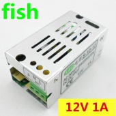 12V 1A 12W Switching power Supply DC power adapter AC 100-240V