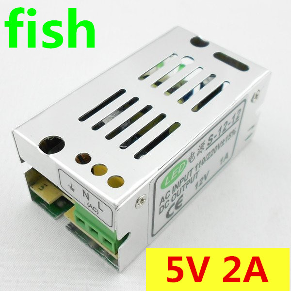 5V 2A 10W Switching power Supply DC power adapter AC 100-240V