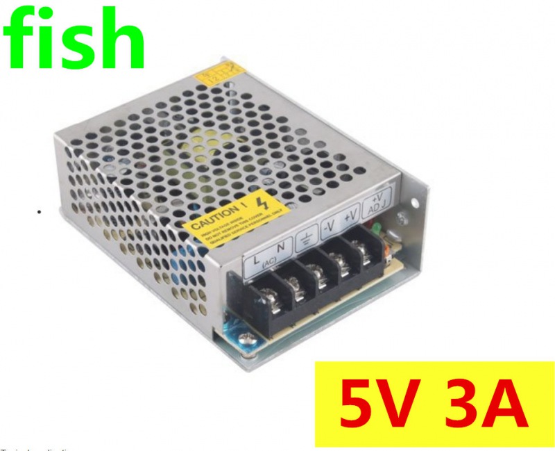 5V 3A power supply AC 100-240V 15W DC switch power supply power adapter