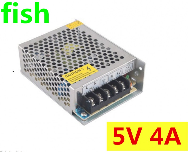 5V 4A power supply AC 100-240V 20W DC switch power supply power adapter