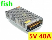 5V 40A power supply AC 100-240V 200W DC switch power supply power adapter