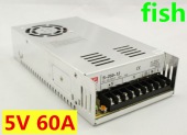 5V 60A power supply AC 100-240V 300W DC switch power supply power adapter