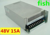 48V 15A power supply AC 100-240V 720W DC switch power supply power adapter
