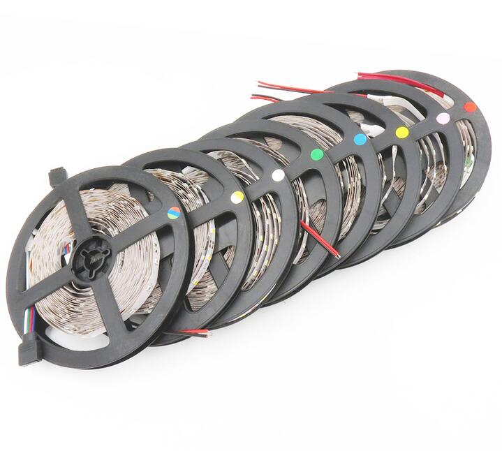 12V 3528 300 Leds SMD Diode Tape RGB & Single Colors LED Strips IP 20 non waterproof