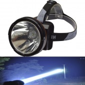 Tesfish Super Bright Headlamp Rechargeable LED Spotlight with Battery Powered Headlight